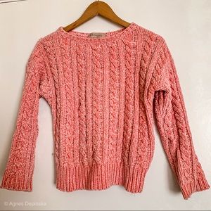 Philosophy velour spring sweater